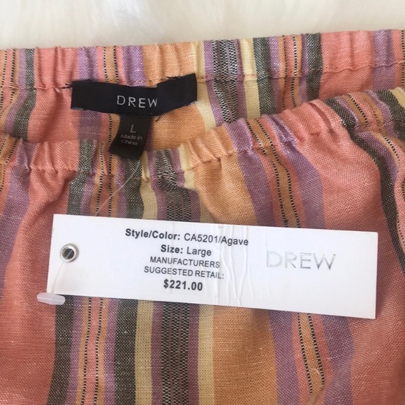 Drew By Anthropologie Strapless Split Leg Sz Lg - Picture 3 of 5